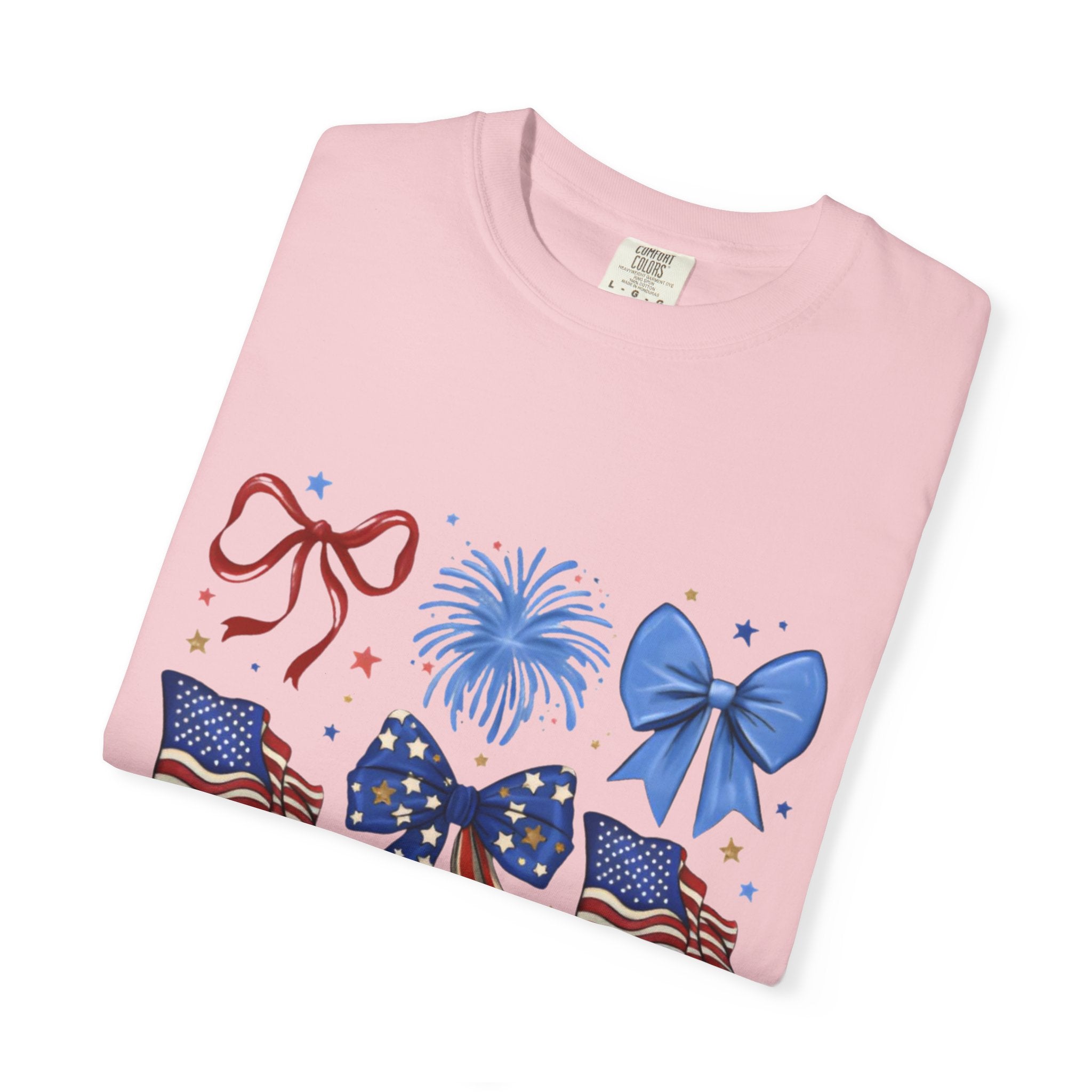 Patriotic Bows & Fireworks