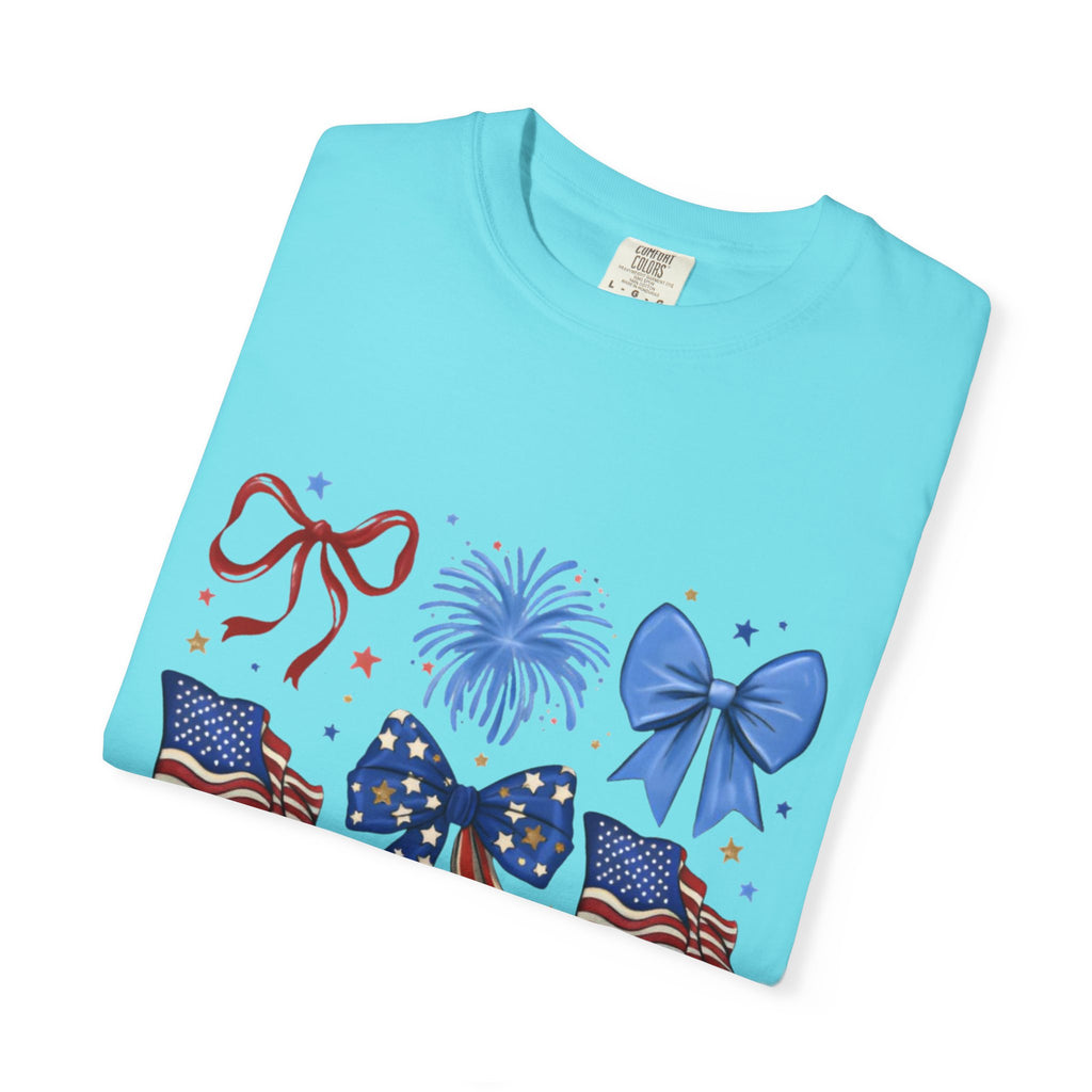Patriotic Bows & Fireworks