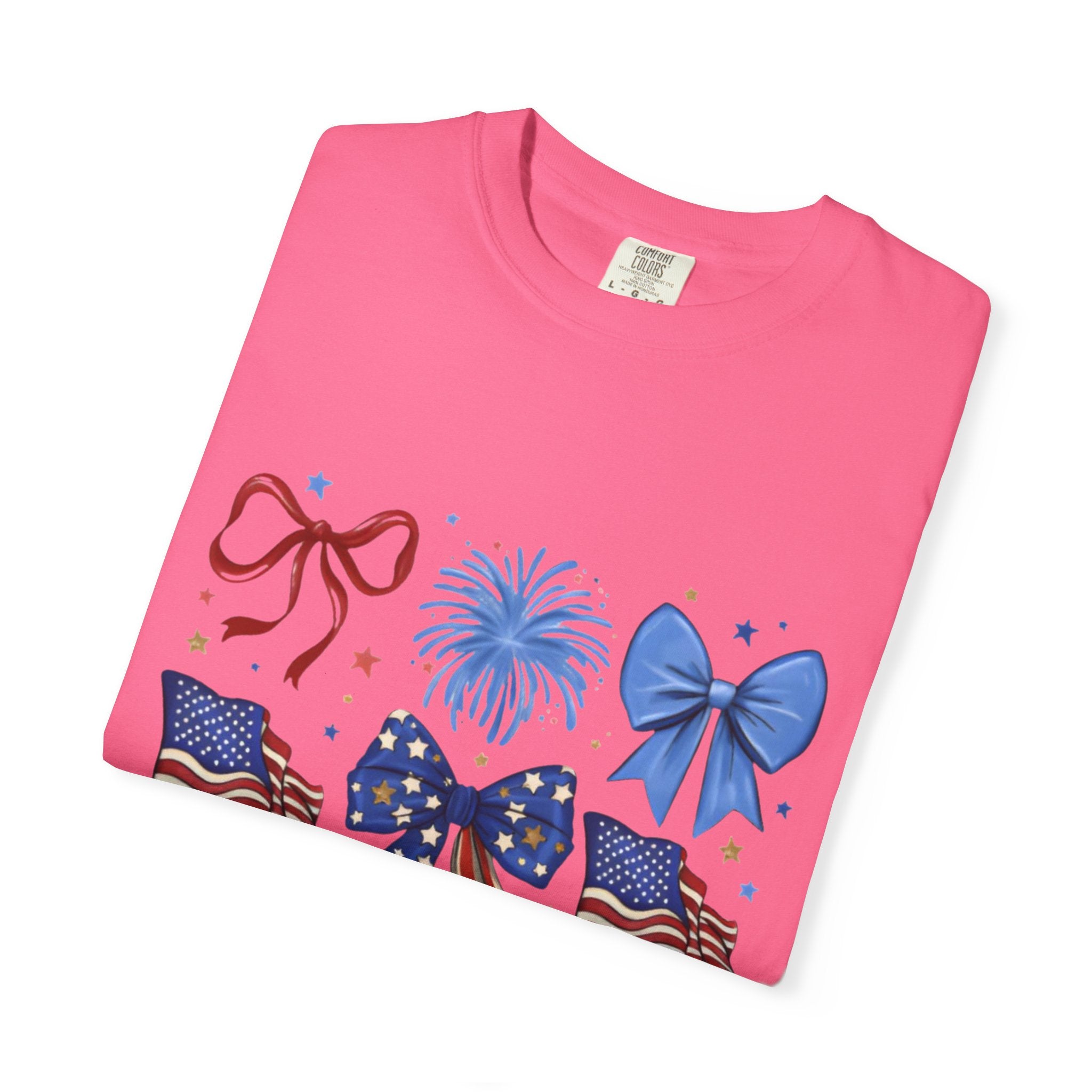 Patriotic Bows & Fireworks