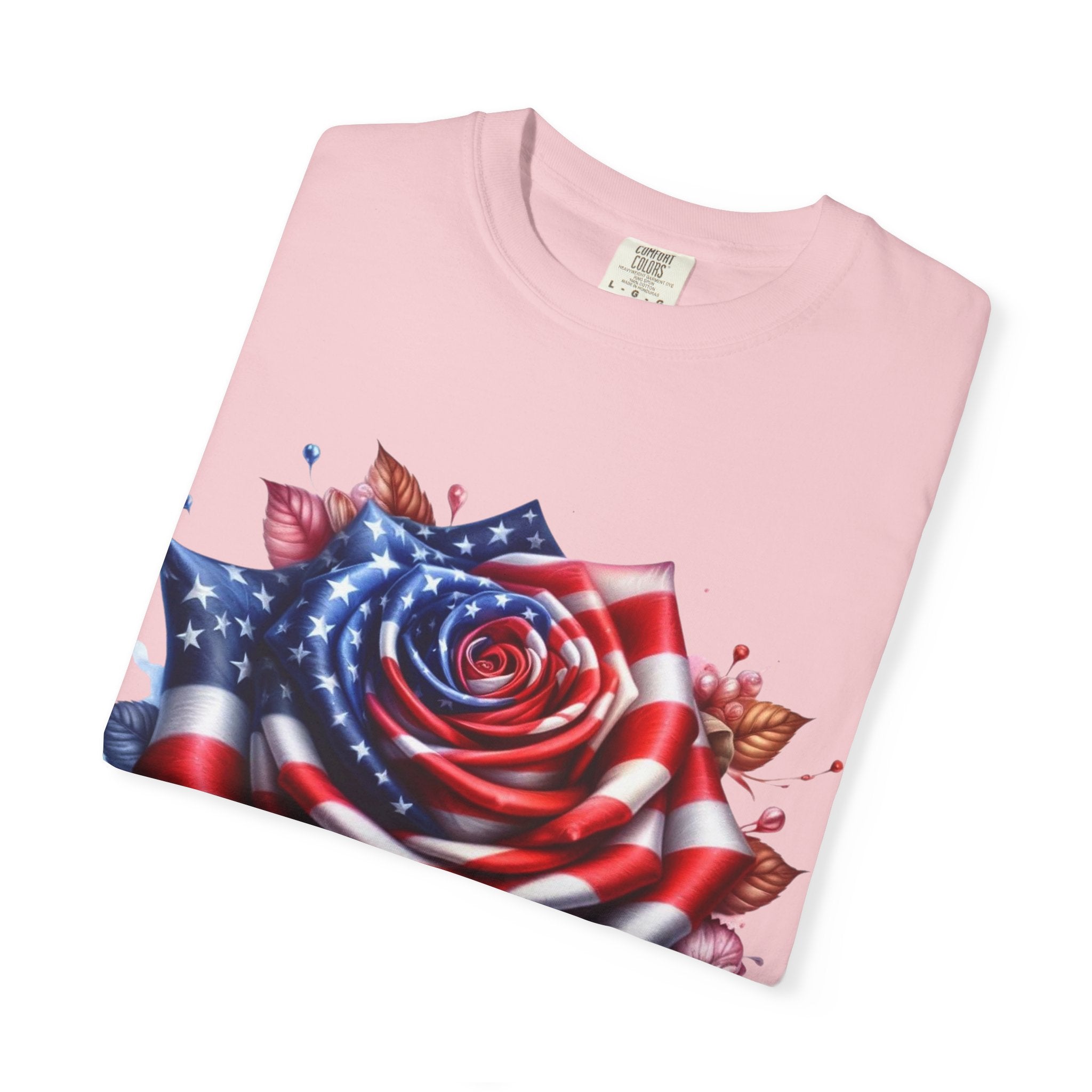 Fourth of July American Flag Rose
