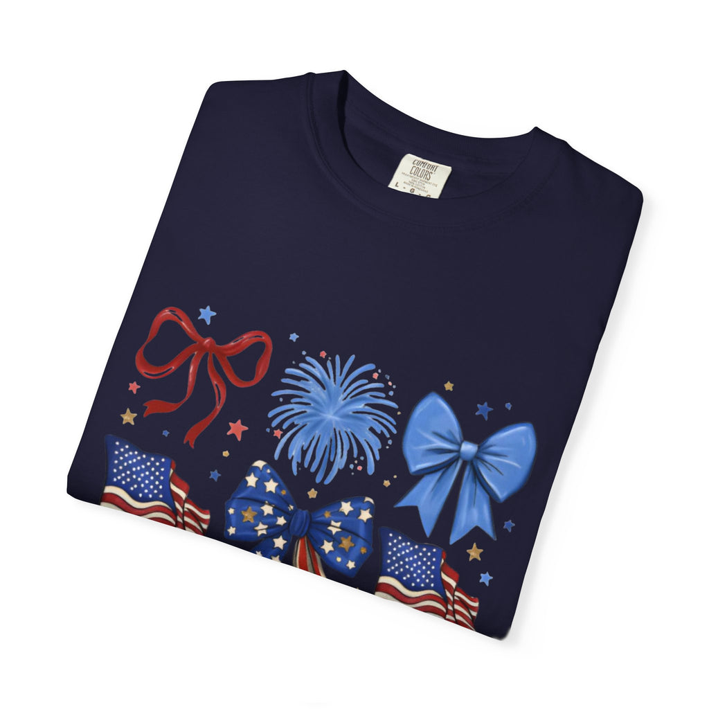 Patriotic Bows & Fireworks