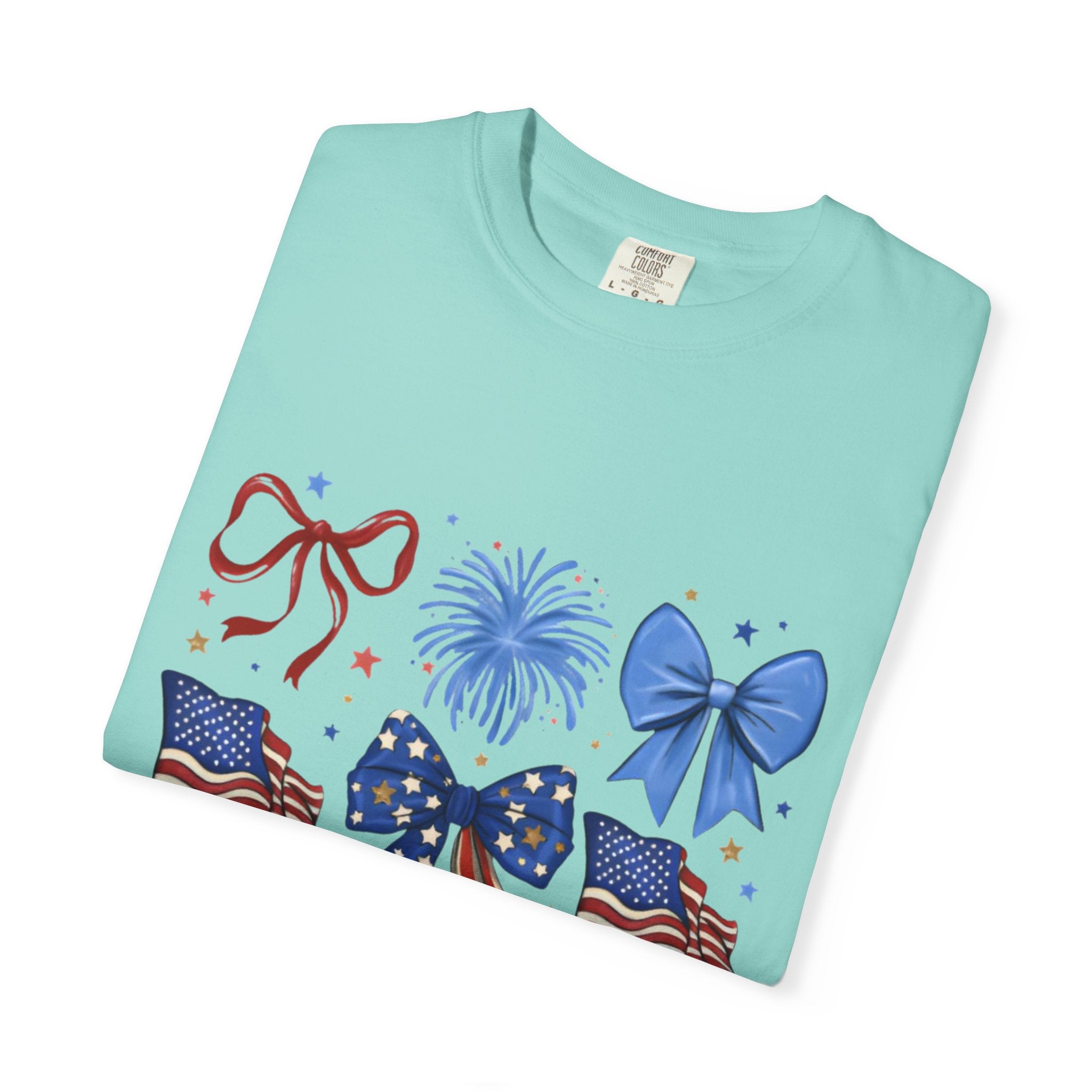 Patriotic Bows & Fireworks