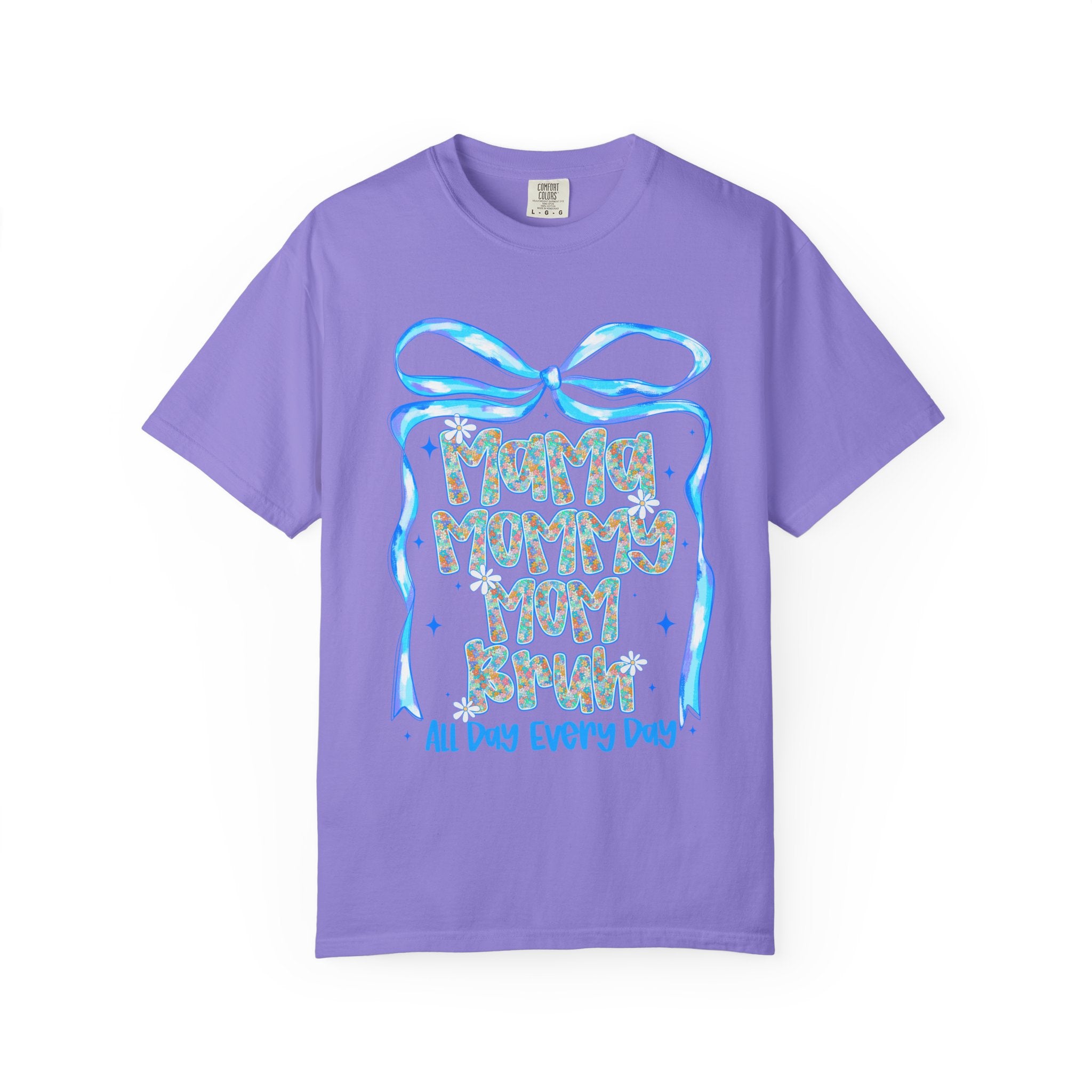 Mom/Bruh Blue Bow CC