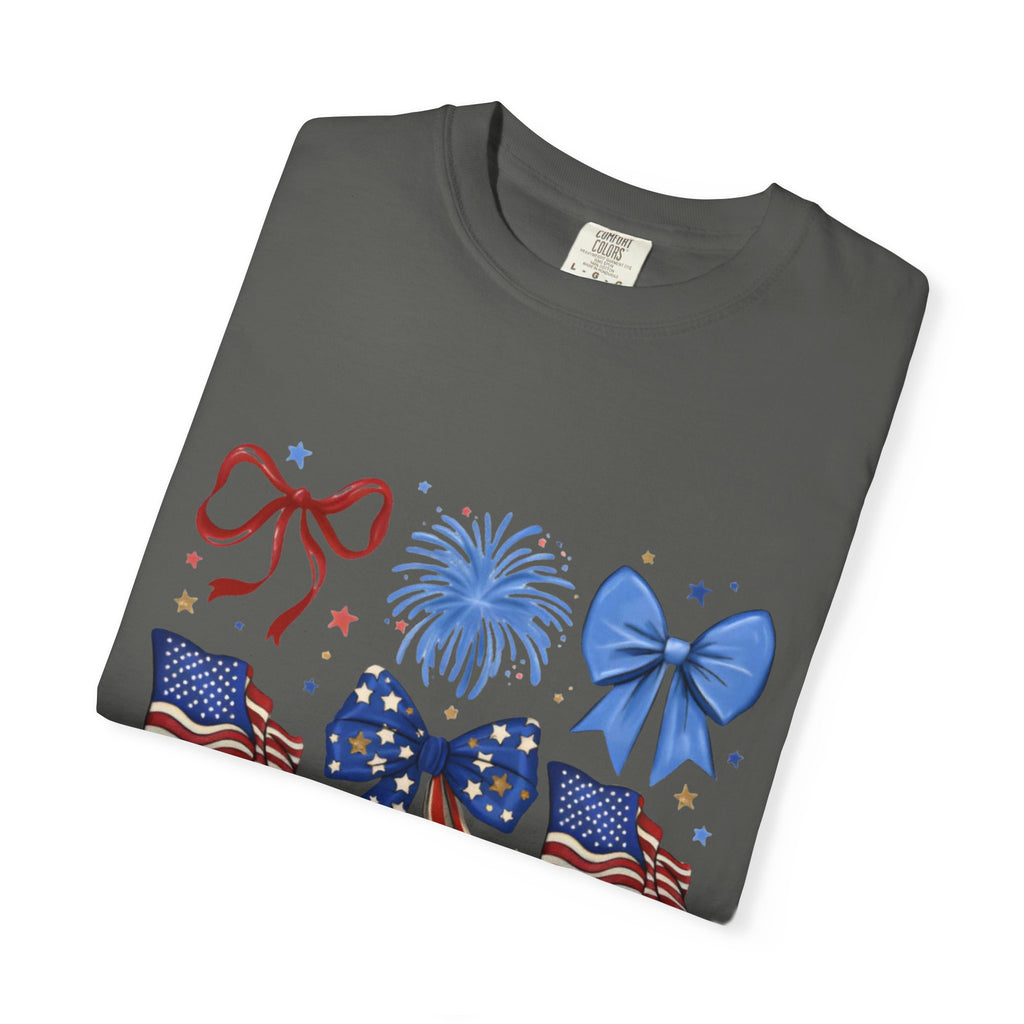 Patriotic Bows & Fireworks