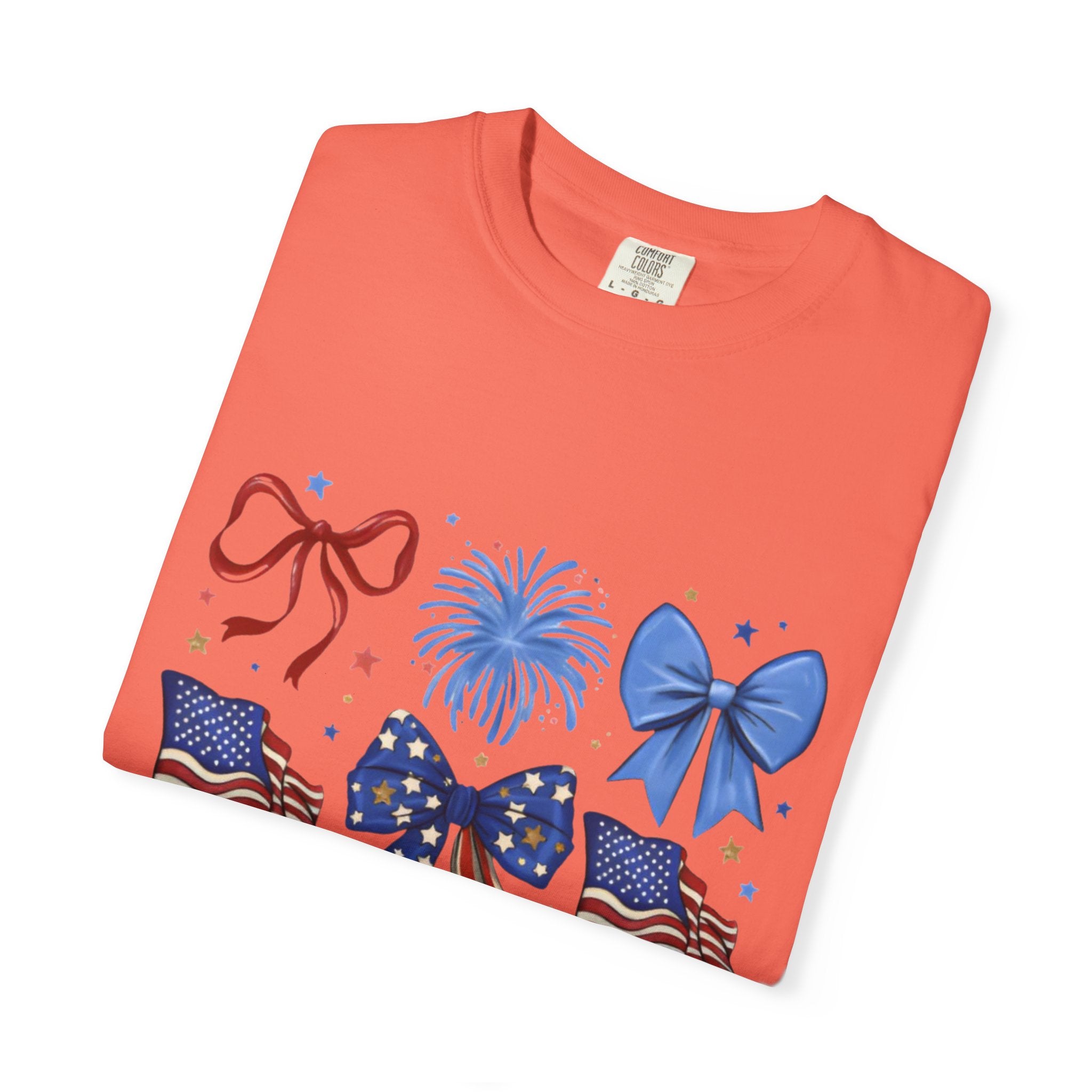 Patriotic Bows & Fireworks