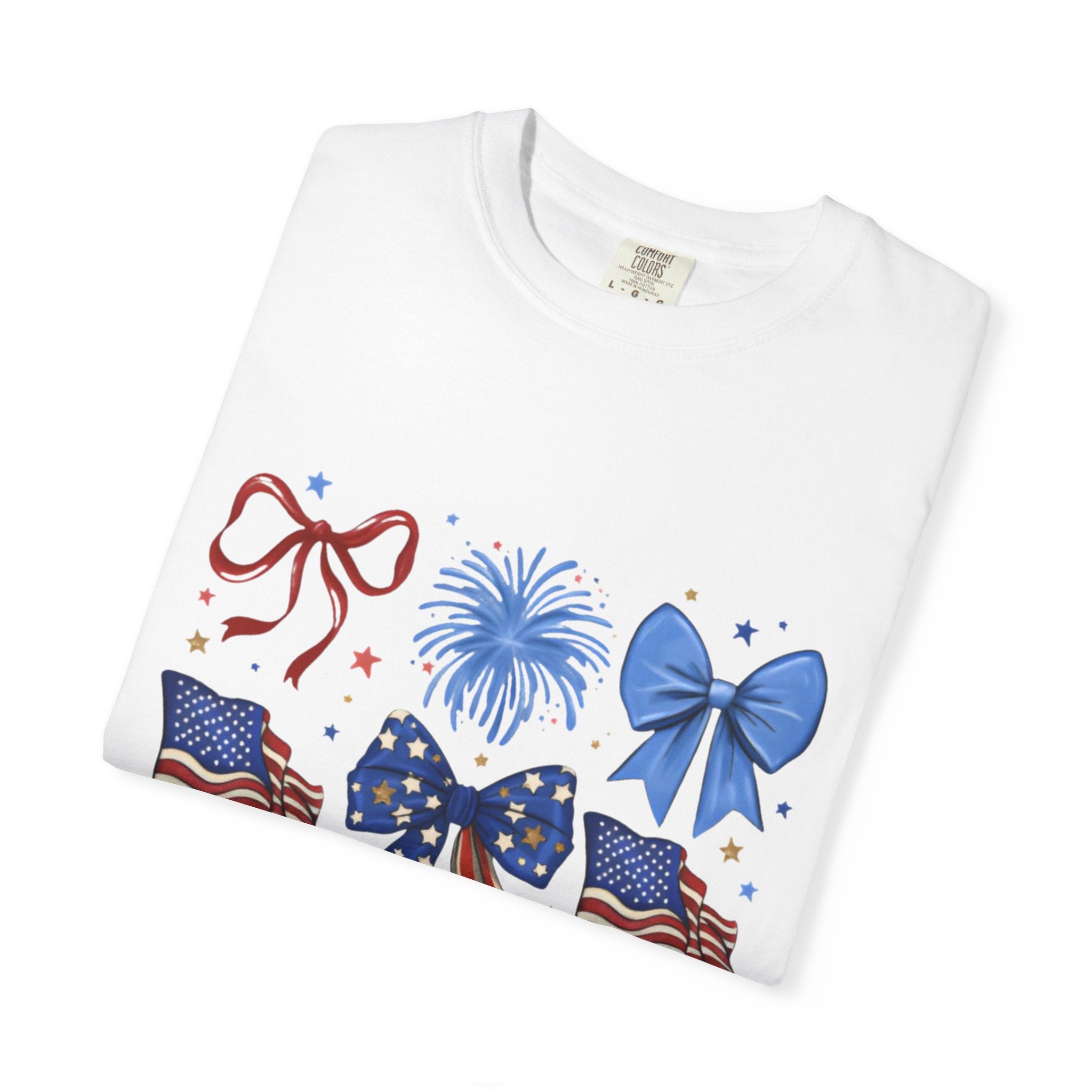 Patriotic Bows & Fireworks
