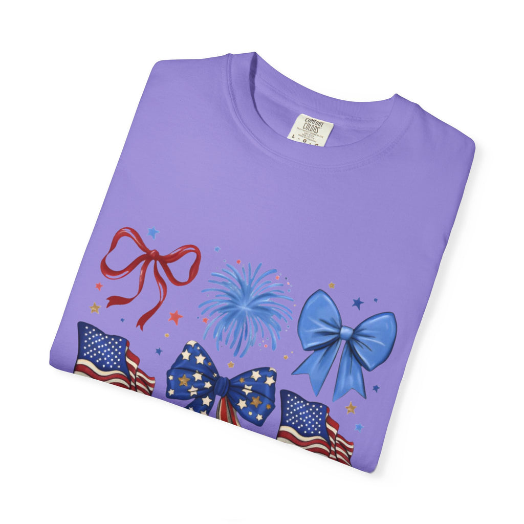 Patriotic Bows & Fireworks