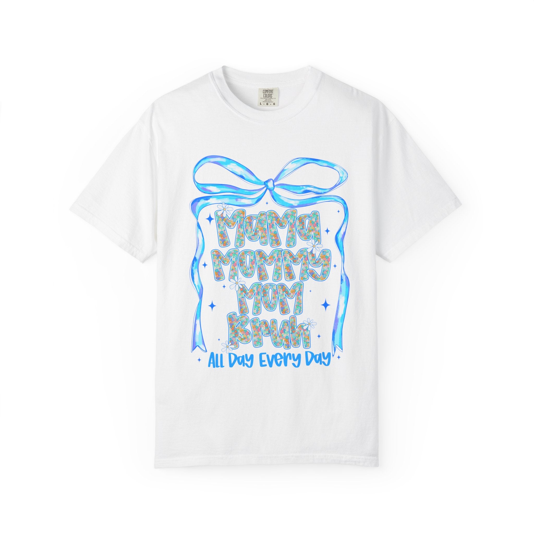 Mom/Bruh Blue Bow CC