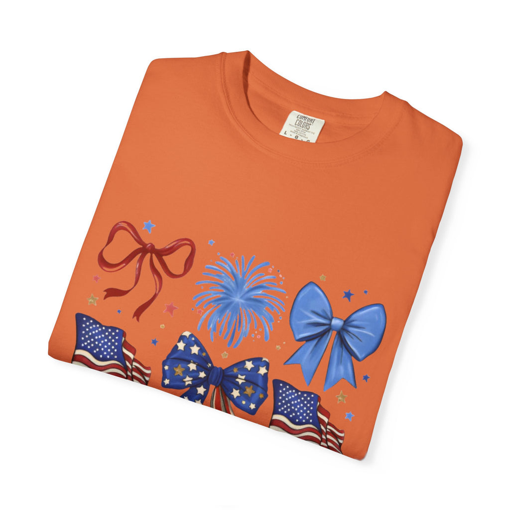 Patriotic Bows & Fireworks